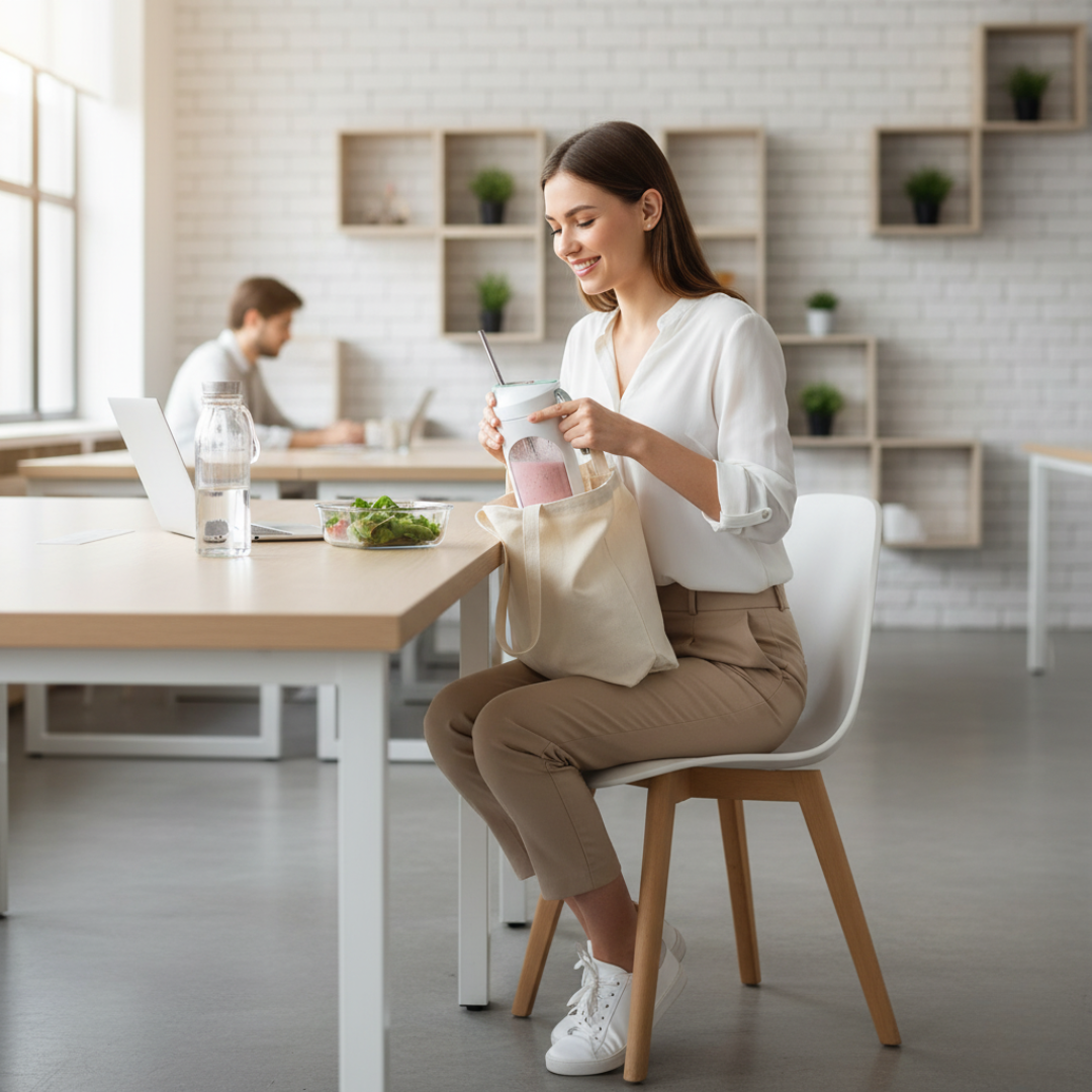 Licuadora Portátil USB-C Recargable | Smoothies en Cualquier Lugar