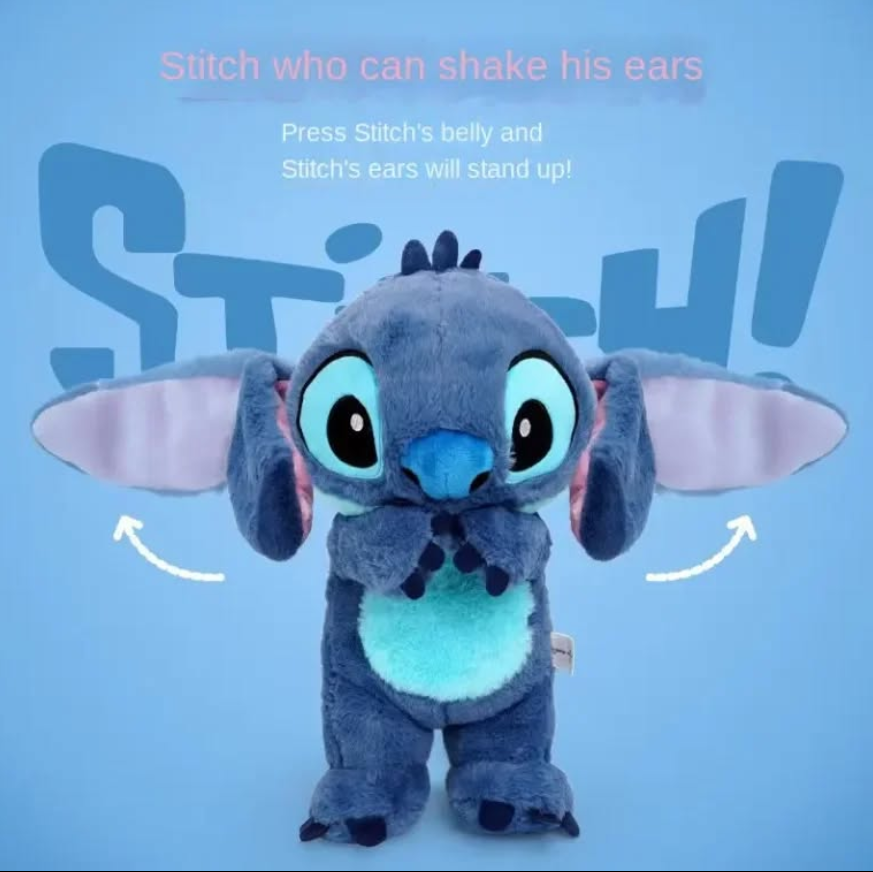 🧸 Peluche Interactivo de Stitch – Con Luz, Música y Movimiento