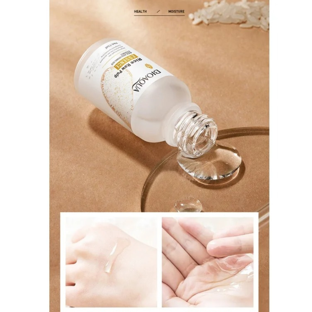 Serum de Arroz Bioaqua - Piel Radiante y Poros Minimizados