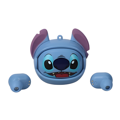Auriculares Stitch Disney – Estuche de Carga, Control Táctil y Sonido Premium