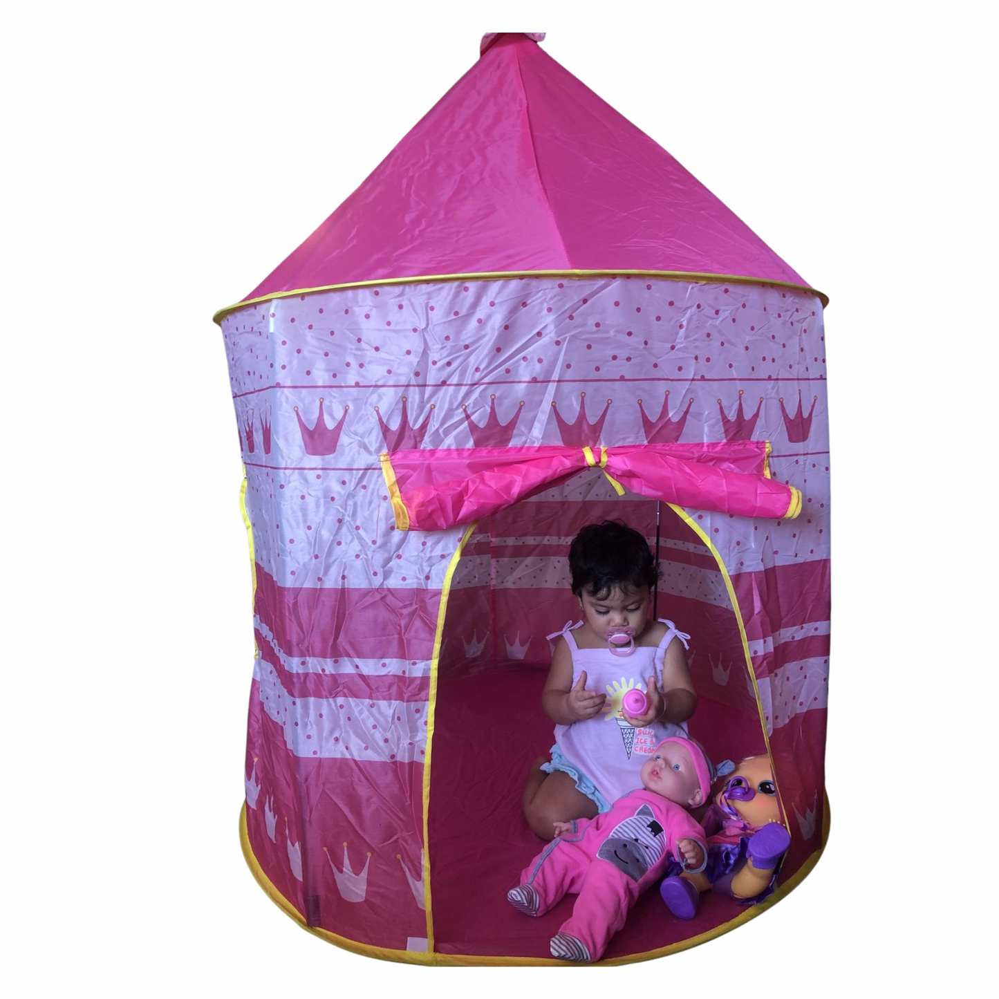 🩷 Carpa Castillo de Princesa – El Espacio Mágico Donde Tu Niña Sueña y Juega✨