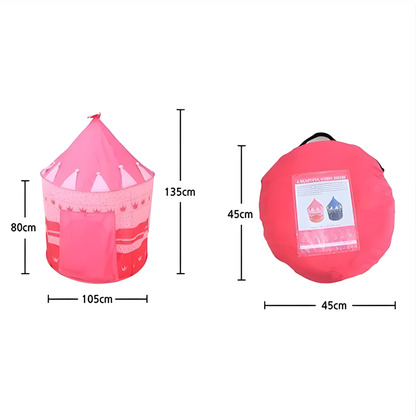 🩷 Carpa Castillo de Princesa – El Espacio Mágico Donde Tu Niña Sueña y Juega✨