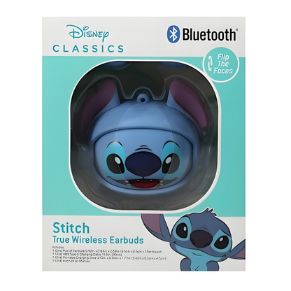 Auriculares Stitch Disney – Estuche de Carga, Control Táctil y Sonido Premium