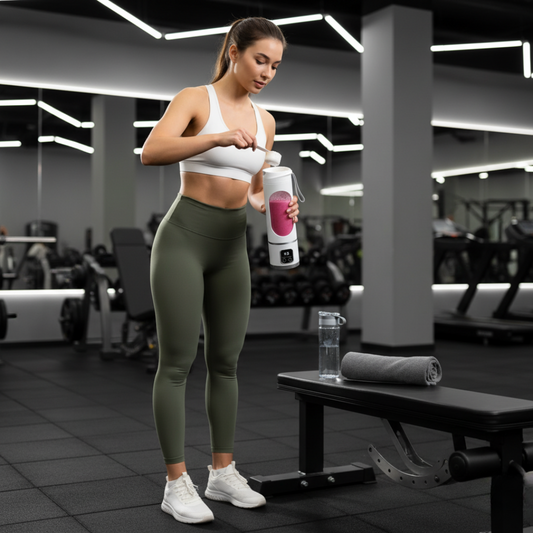 Licuadora Portátil USB-C Recargable | Smoothies en Cualquier Lugar