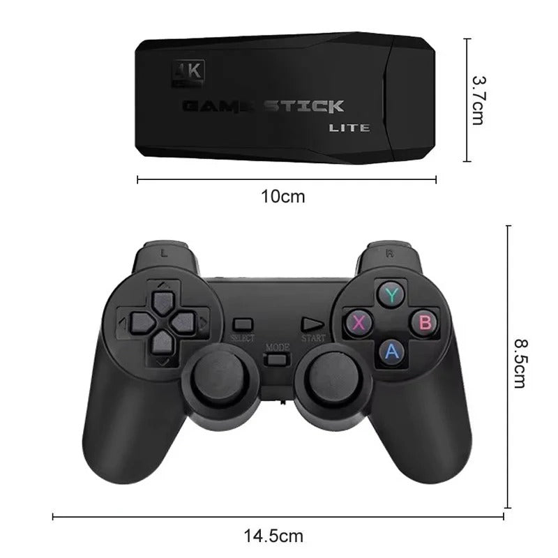 🎮 Consola Retro Game Stick Lite 4K – ¡Más de 10.000 juegos clásicos en tu TV!