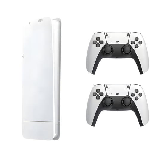 Consola Retro 4K Stick con 20,000+ Juegos | 2 Mandos Inalámbricos | Plug & Play HDMI