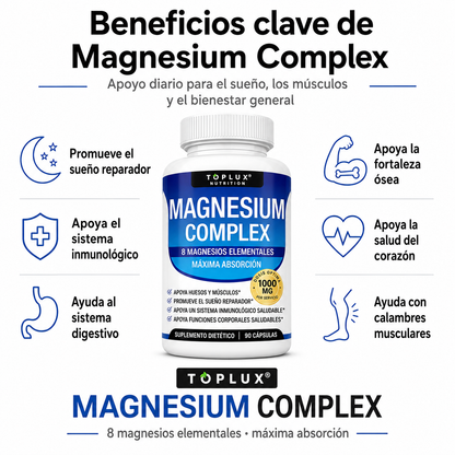 Magnesium Complex para descanso profundo