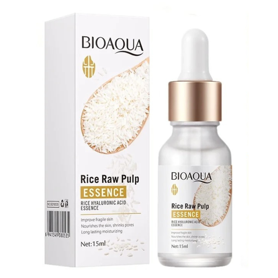 Serum de Arroz Bioaqua - Piel Radiante y Poros Minimizados
