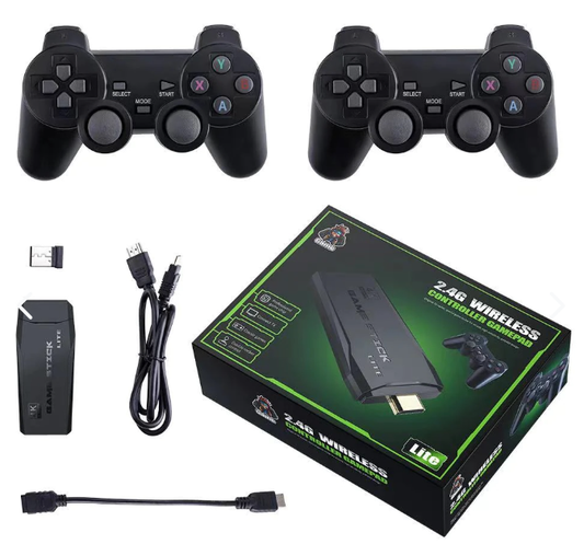 🎮 Consola Retro Game Stick Lite 4K – ¡Más de 10.000 juegos clásicos en tu TV!