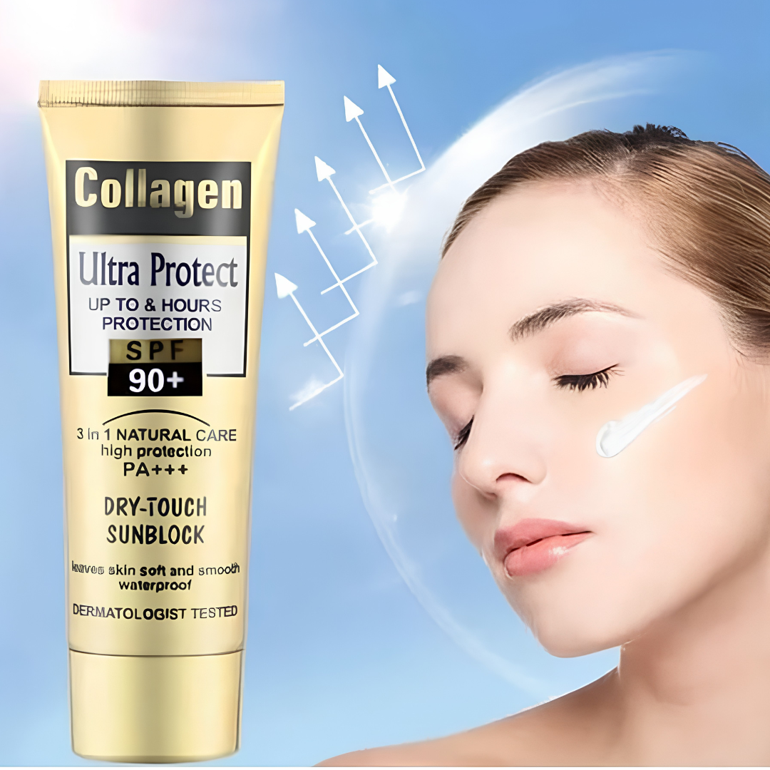 Bloqueador Facial Seco Collagen 3 en 1 SPF 90+ imagen de producto